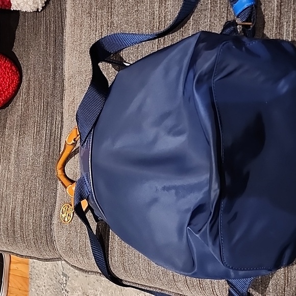 Tory Burch Perry Nylon Flap Backpack - Picture 2 of 9